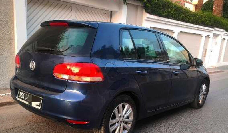 voiture golf 6 style 1.2 essence année 12/2011 importé de l étranger complet